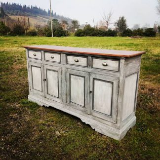 Credenza Celeste Anticata Farneti Antichit Design